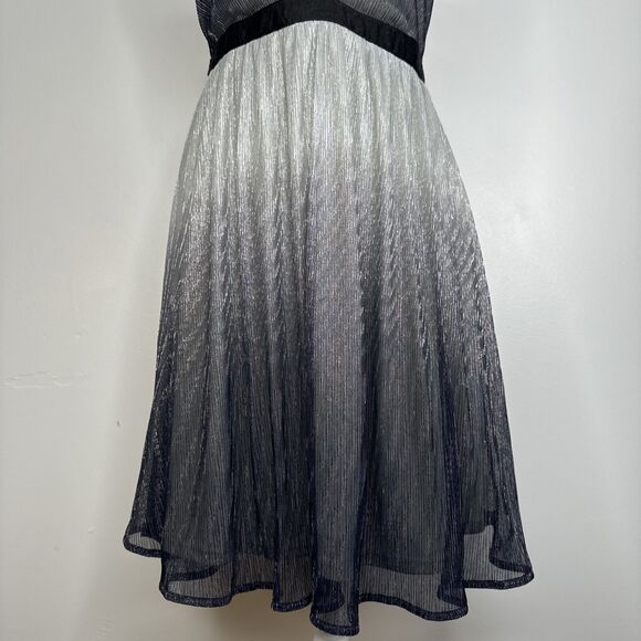 Show Me Your MuMu Eva Mini Dress Size Medium Ombre Sparkling Babydoll - Picture 2 of 11